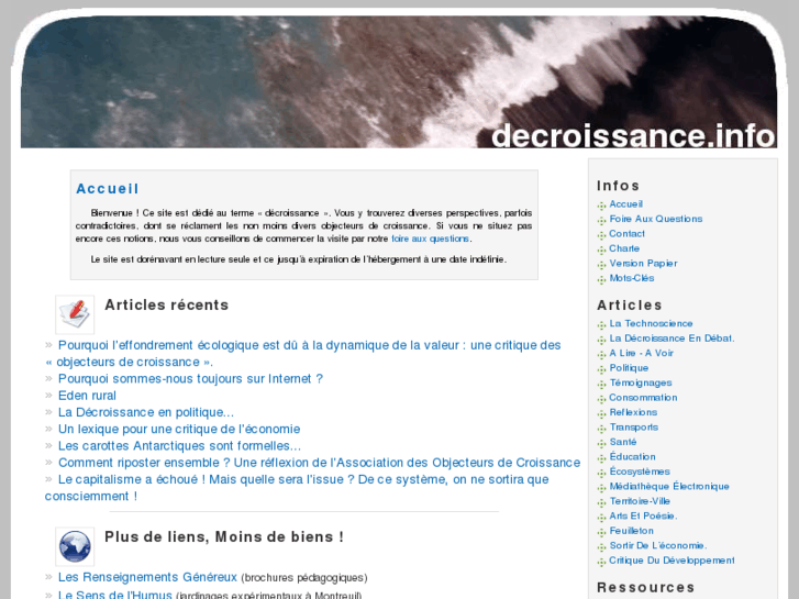 www.decroissance.info