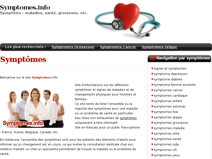 www.symptomes.info