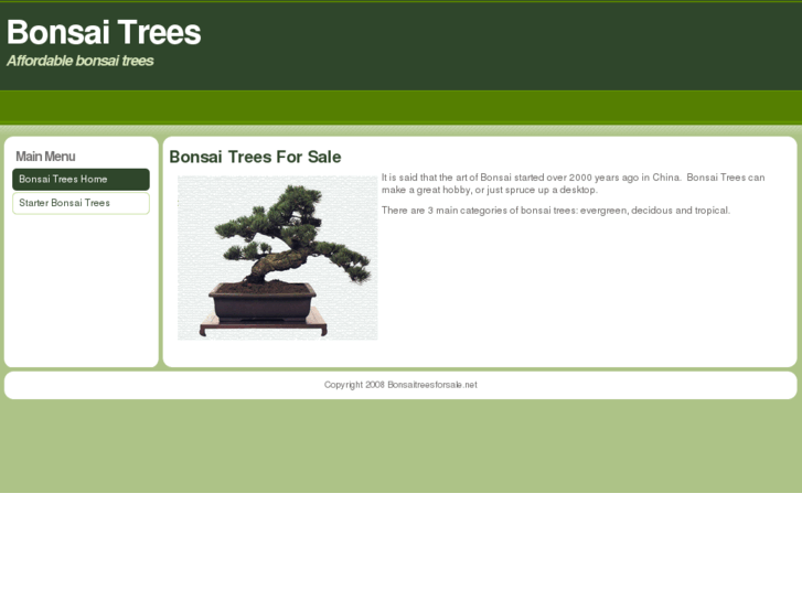 www.bonsaitreesforsale.net