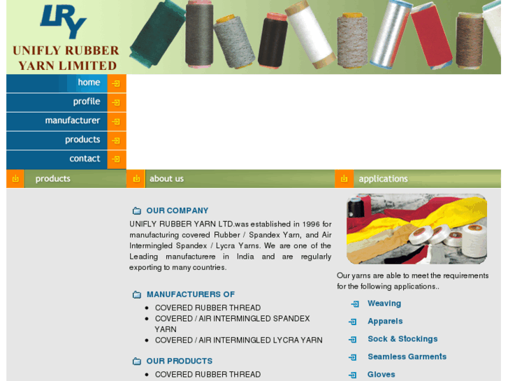 www.uniflyrubberyarn.com