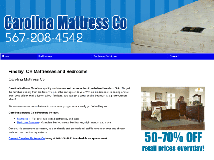 www.carolinamattressco.com