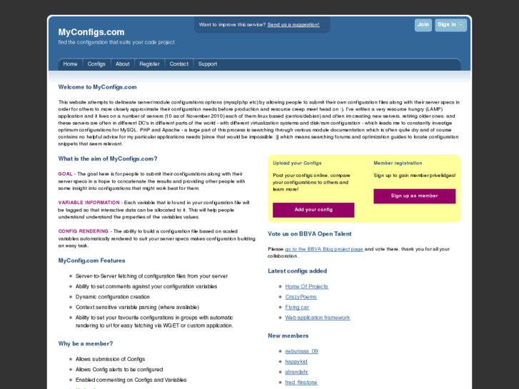 www.myconfigs.com