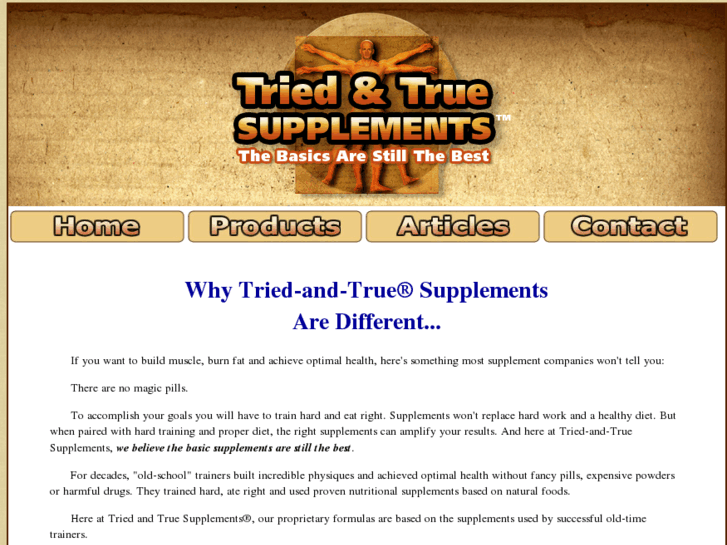 www.triedandtruesupplements.com
