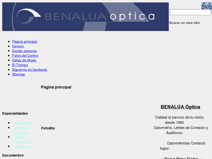 www.benaluaoptica.es