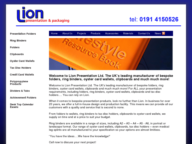 www.lionpresentation.co.uk