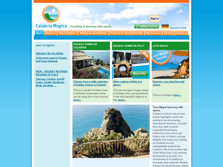 www.calabria-holiday-rentals.com