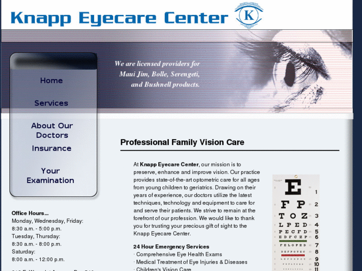 www.knappeyecarecenter.com