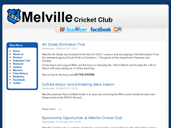 www.melvillecricket.org