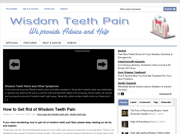 www.wisdomteeth-pain.com