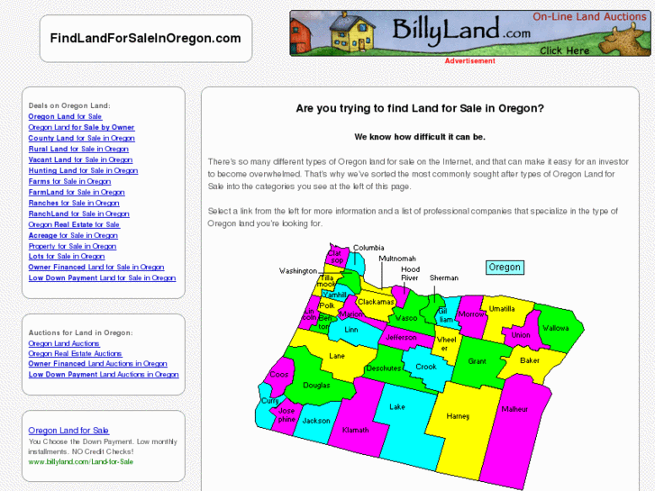 www.findlandforsaleinoregon.com