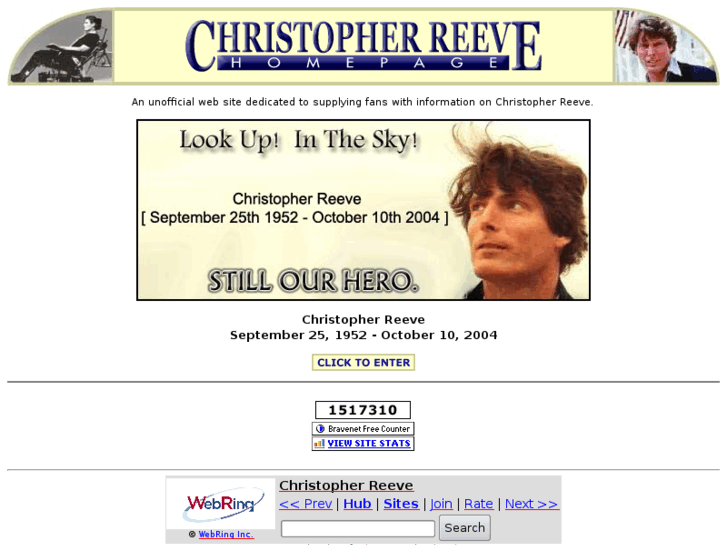 www.chrisreevehomepage.com