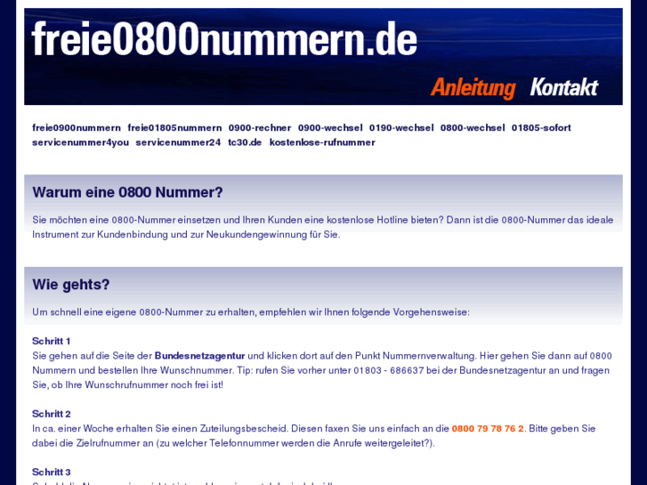 www.freie0800nummern.de