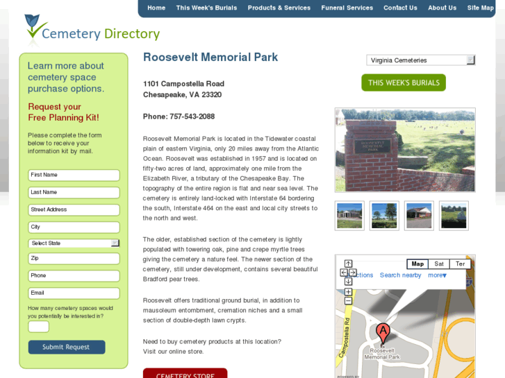 www.rooseveltmemorialva.com