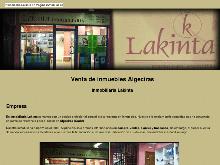 www.inmobiliarialakinta.com