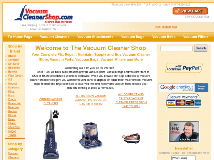 www.vacuumcleanershop.com