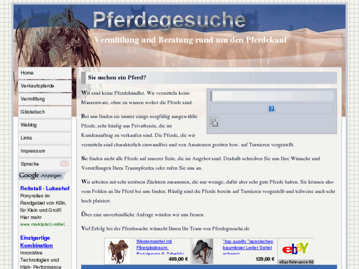 www.pferdegesuche.de