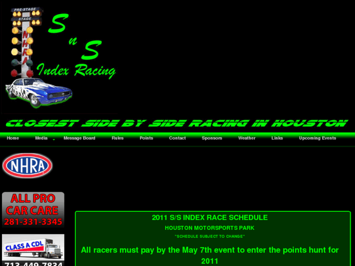 www.snsdragracing.com