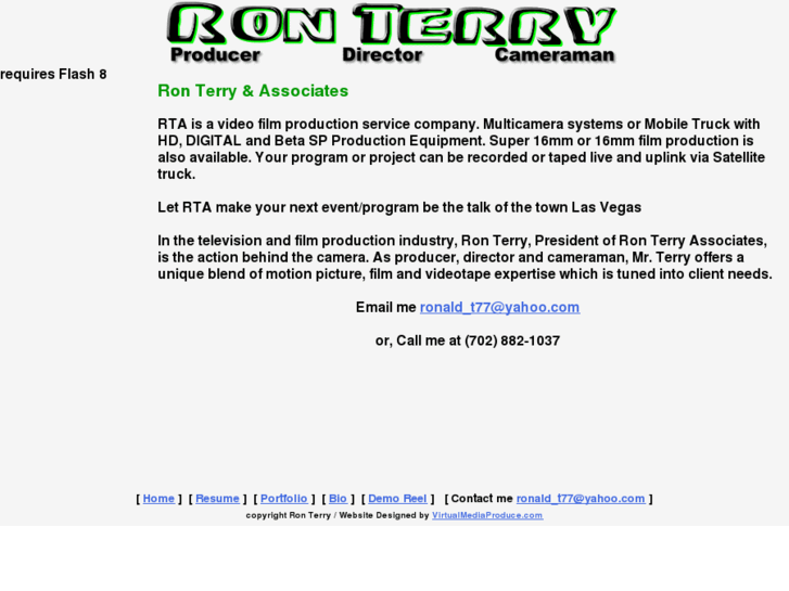 www.ronterryfilms.com