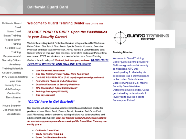 www.caguardtrainingcenter.com