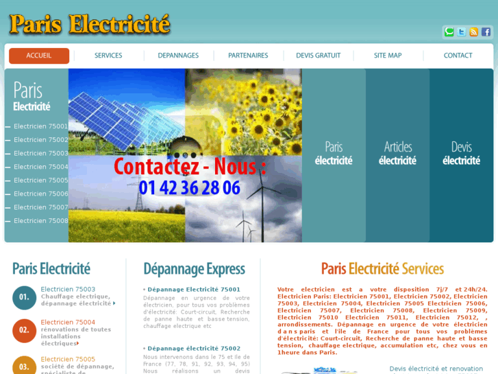 www.depannageelectriciteparis.com