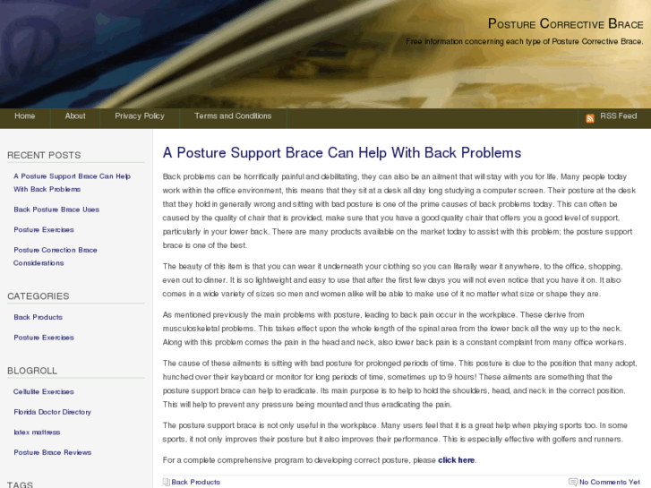 www.posturecorrectivebraceinfo.com