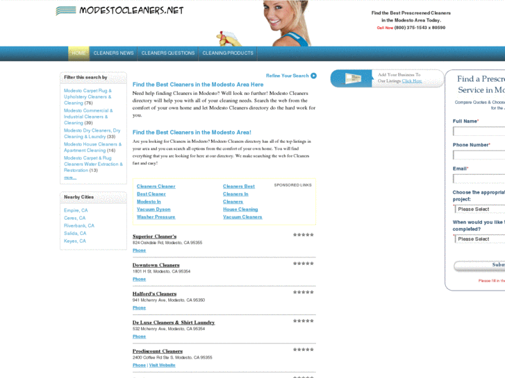 www.modestocleaners.net
