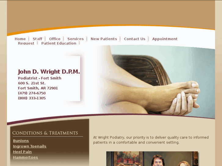 www.podiatristfortsmith.com