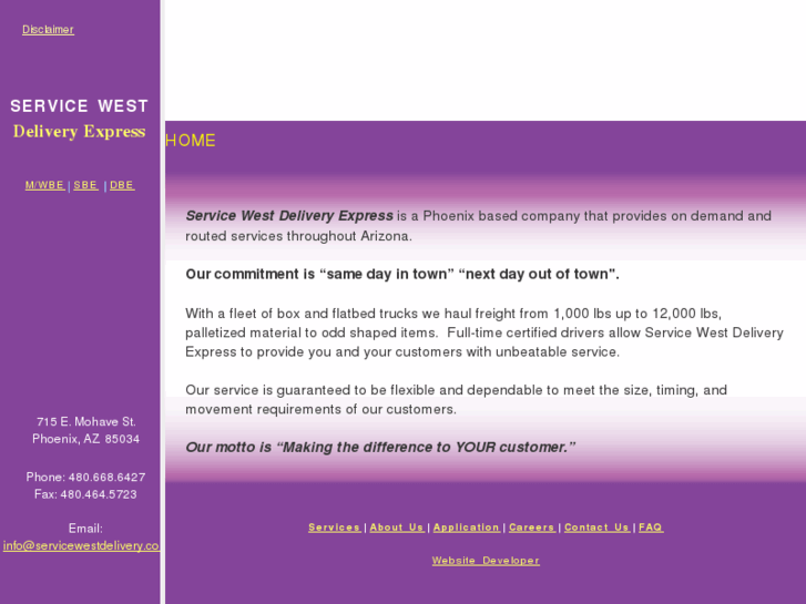 www.servicewestdelivery.com