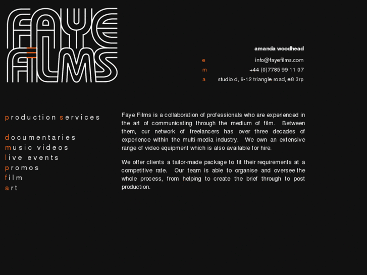 www.fayefilms.com