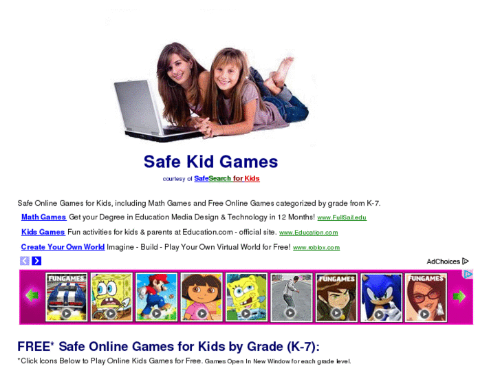 www.safekidgames.org