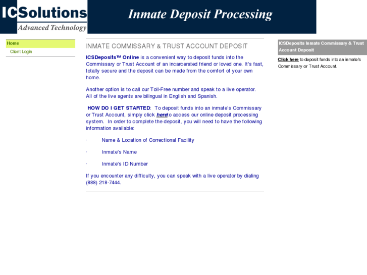 www.icsdeposit.com