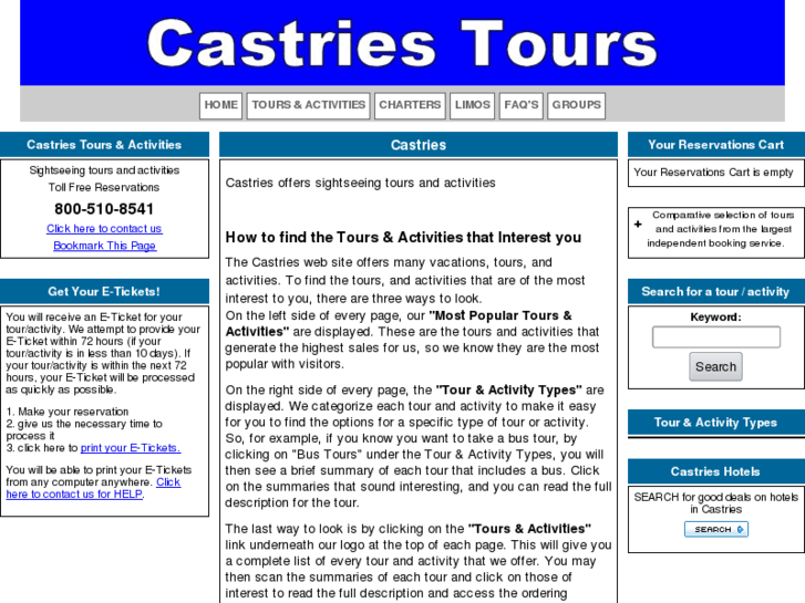www.castriestours.com