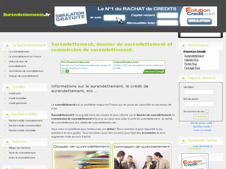 www.surendettements.fr