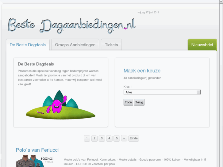 www.beste-dagaanbiedingen.nl