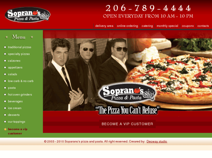 www.sopranos-pizza.com