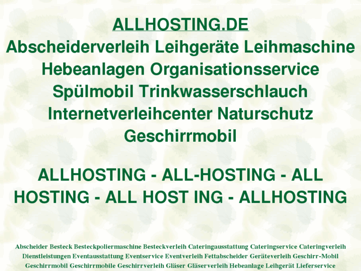 www.allhosting.de
