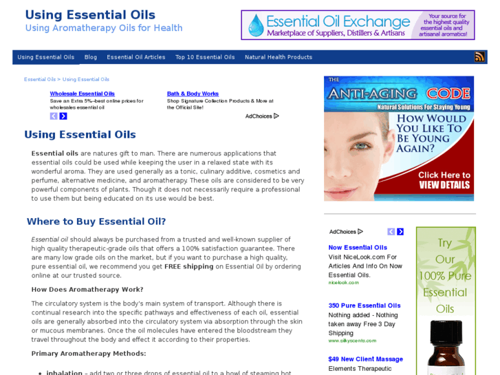 www.usingessentialoils.net