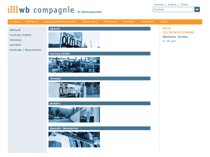 www.wb-compagnie-outlet.com