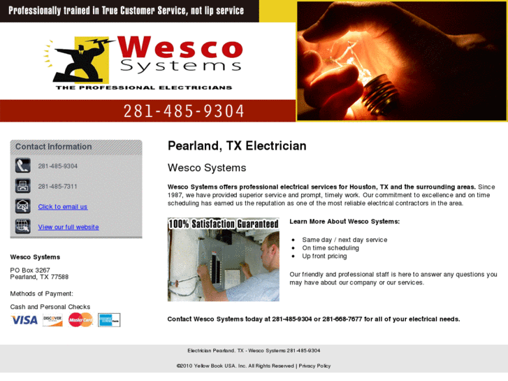 www.wescoprofessionalelectricians.com