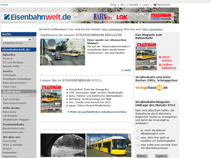 www.strassenbahn-magazin.de