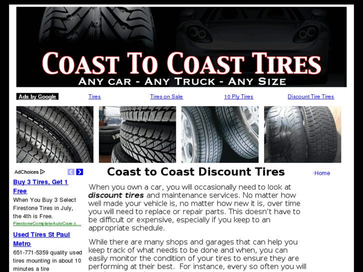 www.coasttocoasttires.com