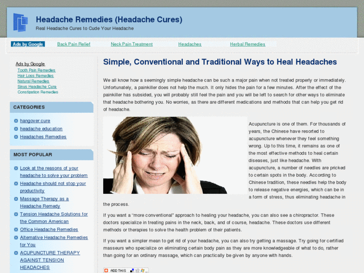 www.headachesremedies.com