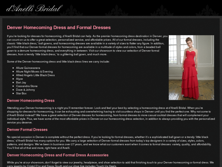 www.denverhomecomingdressandformaldresses.com