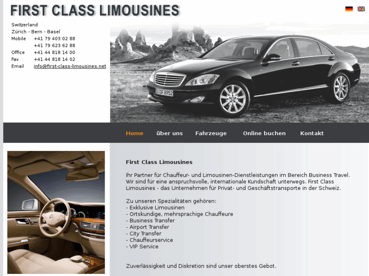 www.first-class-limousines.net
