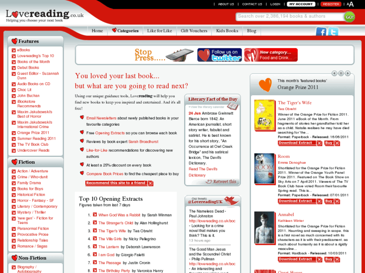 www.lovereading.co.uk