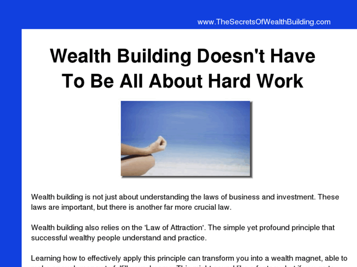 www.thesecretsofwealthbuilding.com
