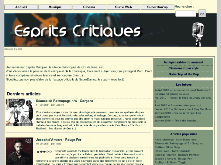 www.mescritiques.be