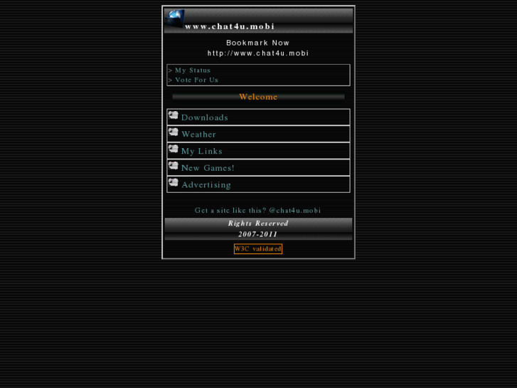 www.chat4u.mobi
