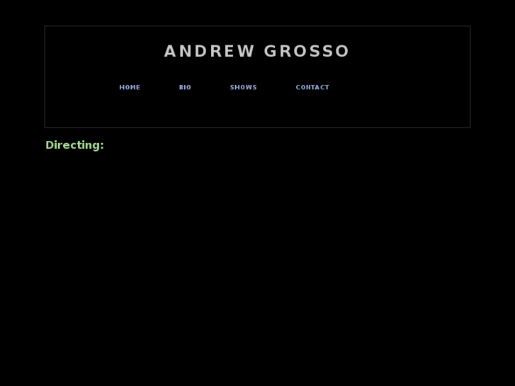 www.andrewgrosso.net