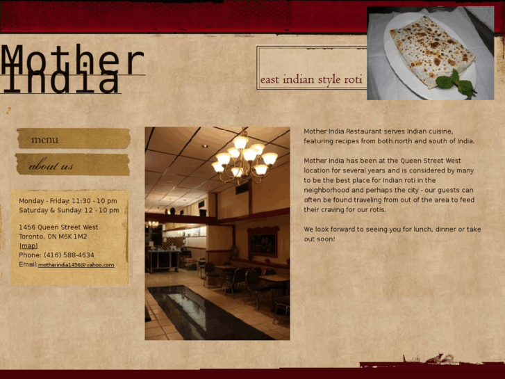 www.motherindiarestaurant.ca